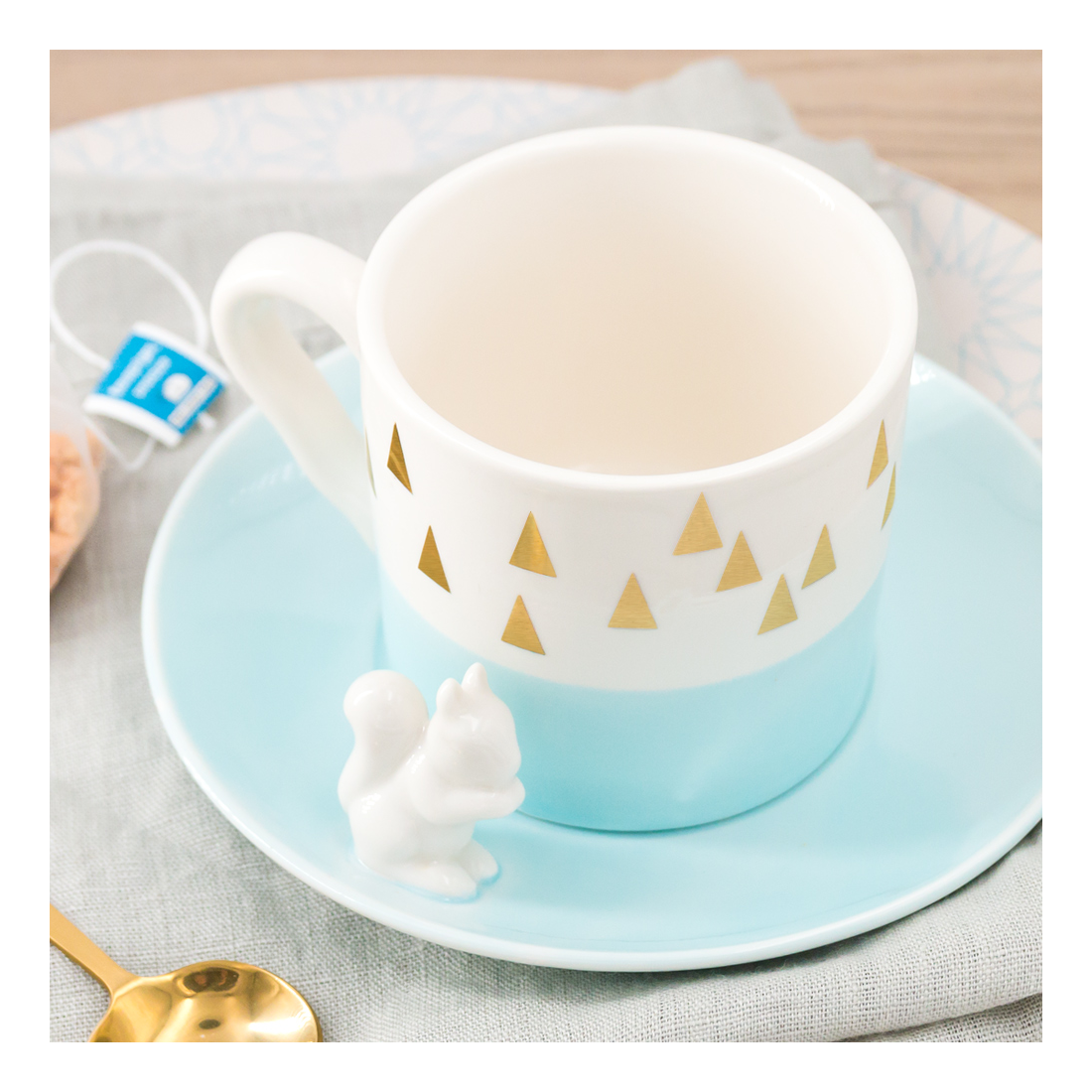 Triangle cup - écureuil