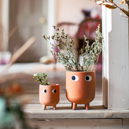 Cache-pot terracotta - Leggy