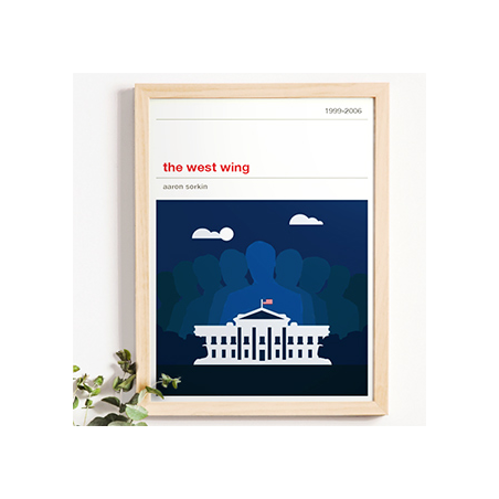 Affiche série - À la Maison-Blanche