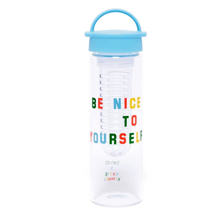 Gourde avec infuseur - Be nice to yourself