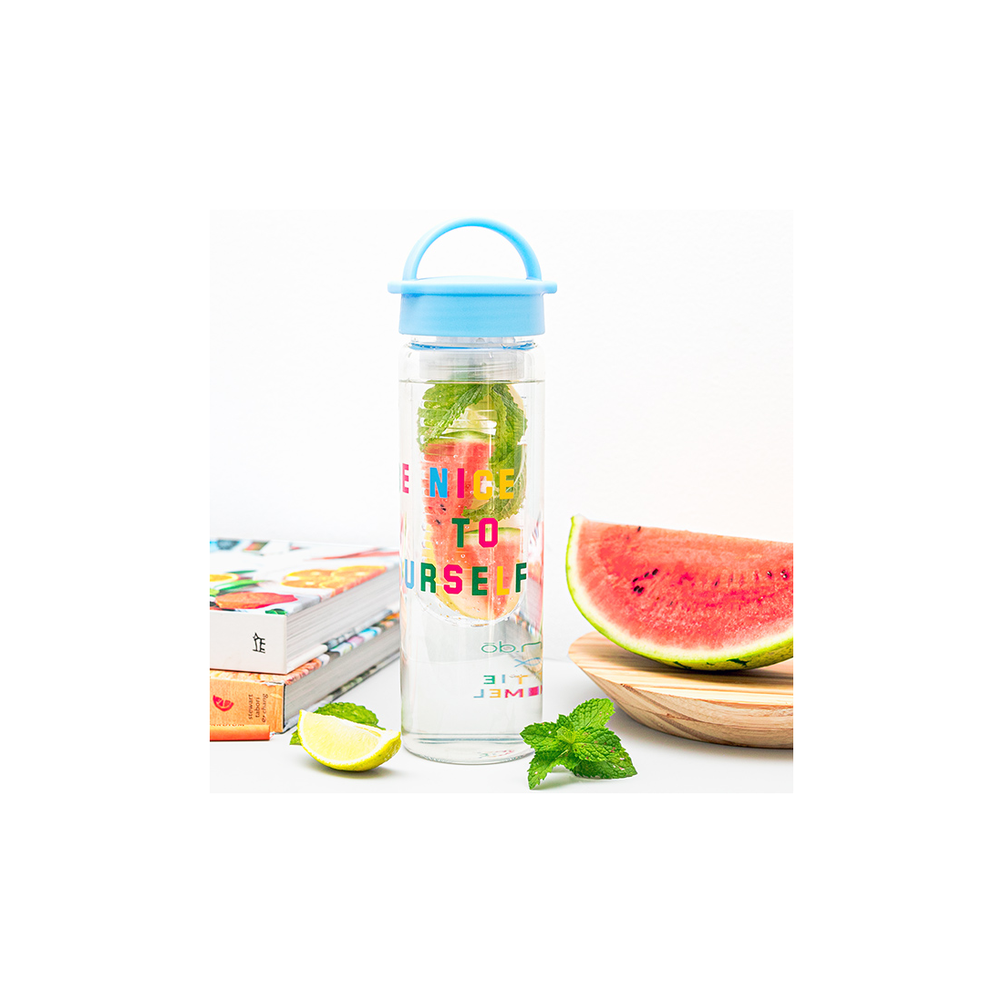 Gourde avec infuseur - Be nice to yourself