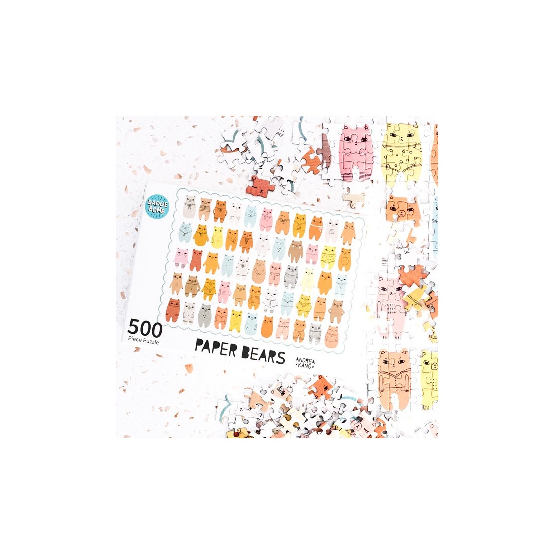 Jigsaw puzzle - Paper bears
