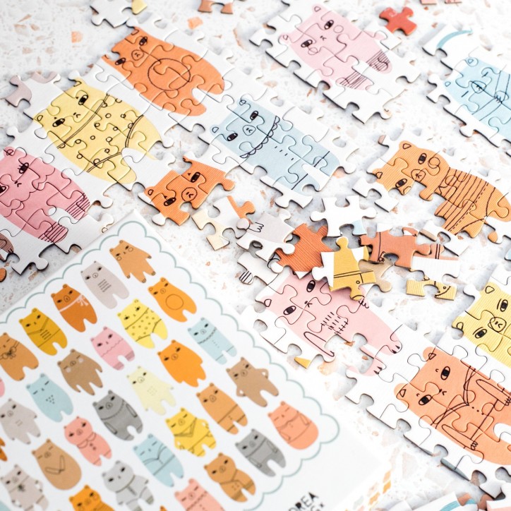 Puzzle - Paper bears