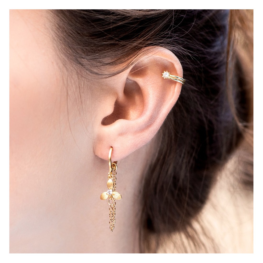 Boucles d'oreilles - Wild iris