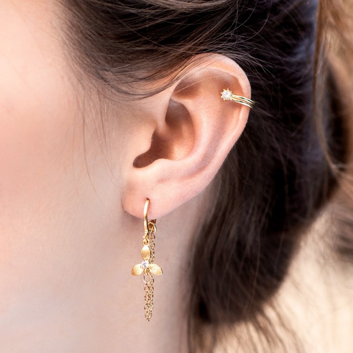 Boucles d'oreilles - Wild iris