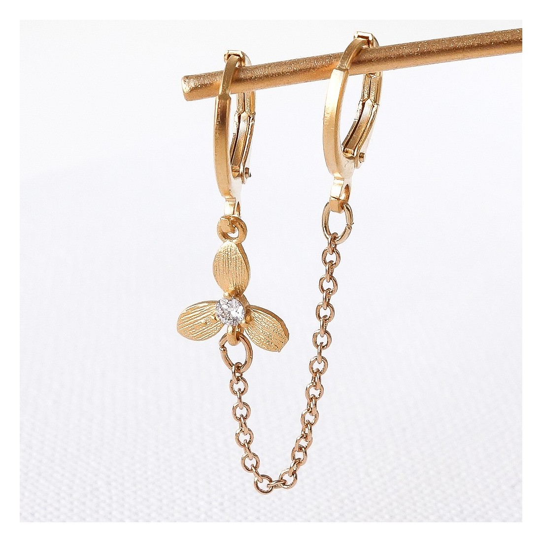 Boucles d'oreilles - Wild iris
