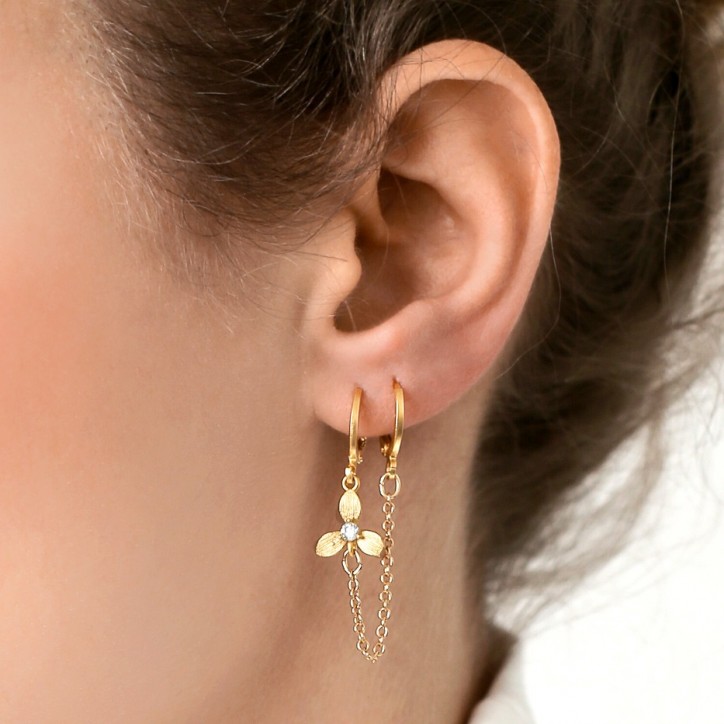 Boucles d'oreilles - Wild iris