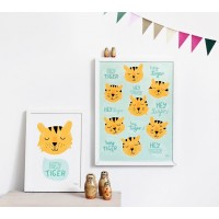 Hey tiger - print