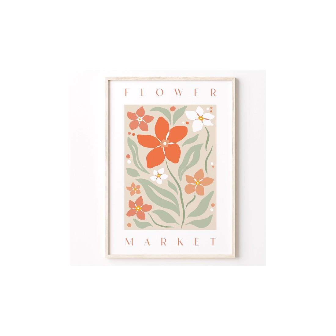 Affiche - Flower market