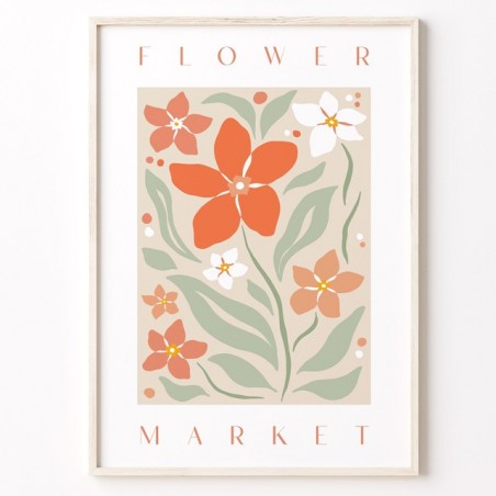 Affiche - Flower market