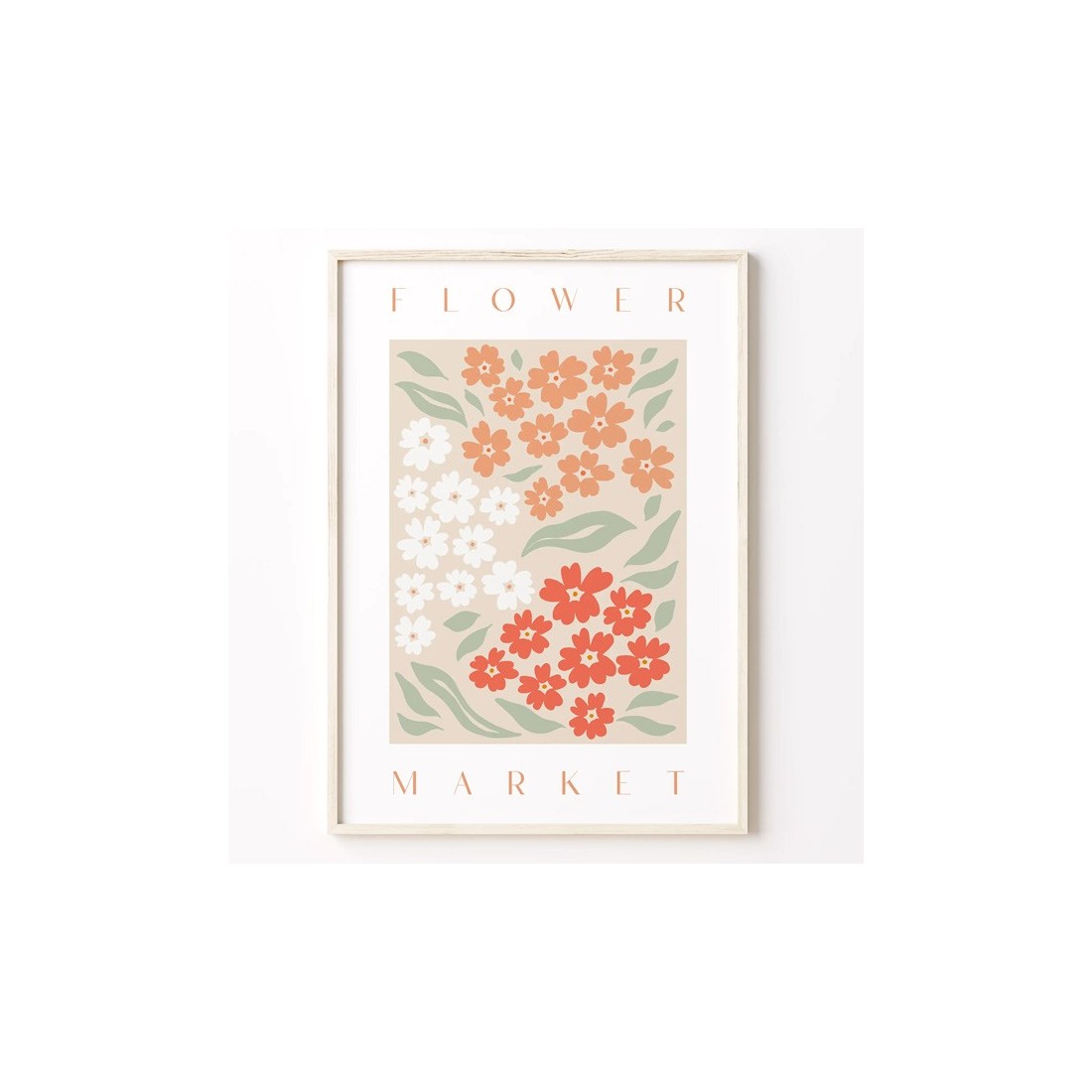 Affiche - Flower market (petites fleurs)