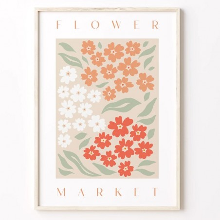 Affiche - Flower market (petites fleurs)