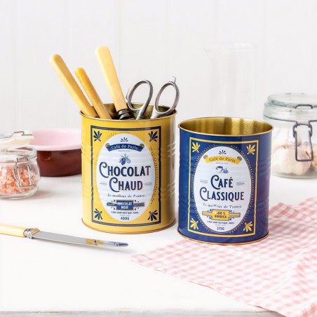 Set de 2 pots - Chocolat chaud et café