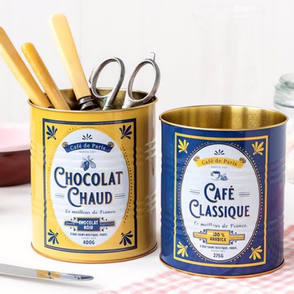 Set de 2 pots - Chocolat chaud & café