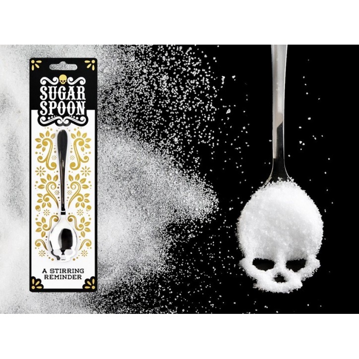 Skull sugar spoon