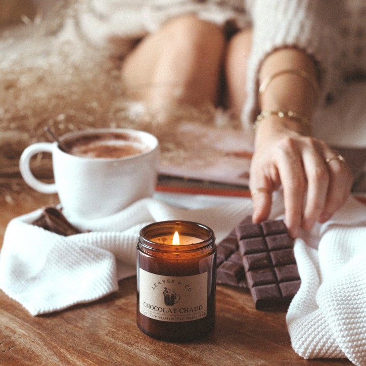 Leaves & Co candle - Chocolat chaud