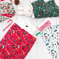 Pochette cadeau en coton réutilisable