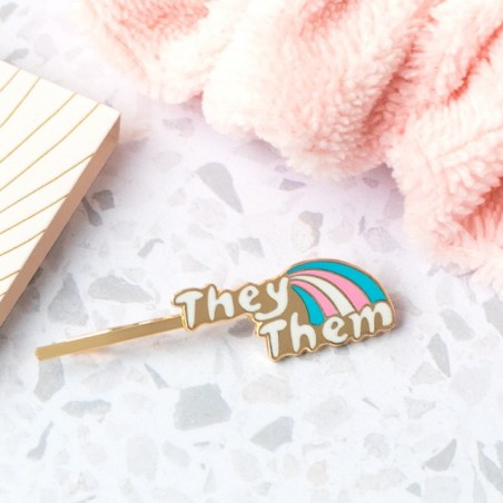 Barrette à cheveux - They / them