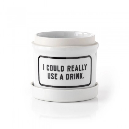Cache-pot - I could really use a drink