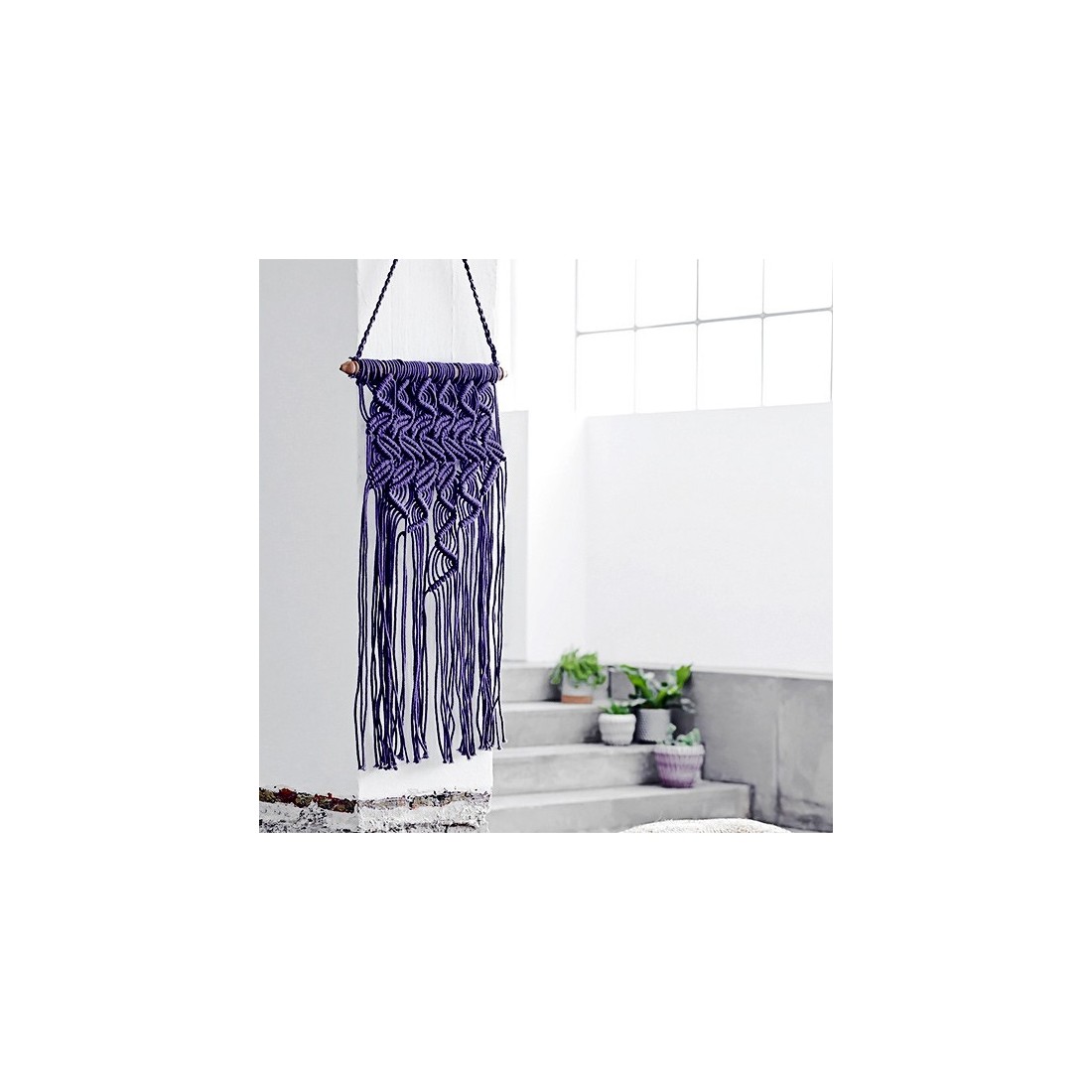 Wall hangers - dream purple