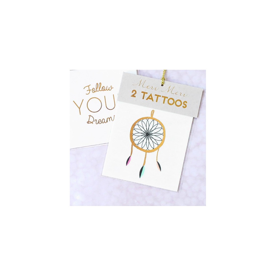 Meri Meri tattoo - attrape-rêve