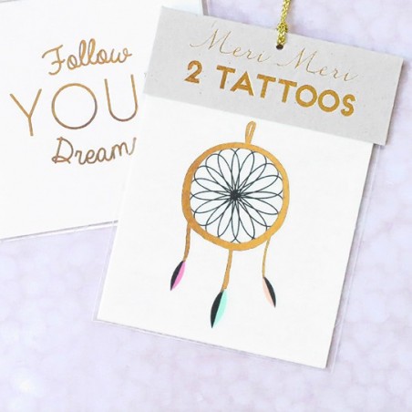 Meri Meri tattoo - attrape-rêve