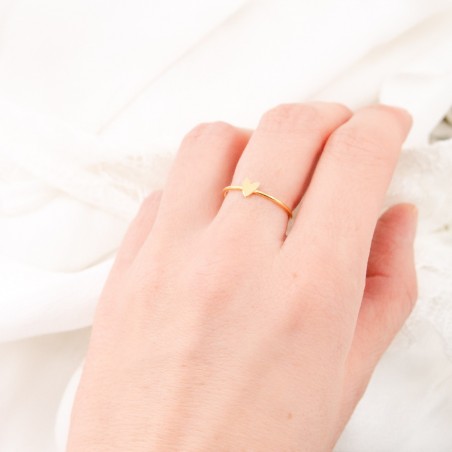 Bague coeur - Grant (or)
