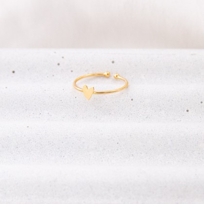 Heart ring - Grant (gold)