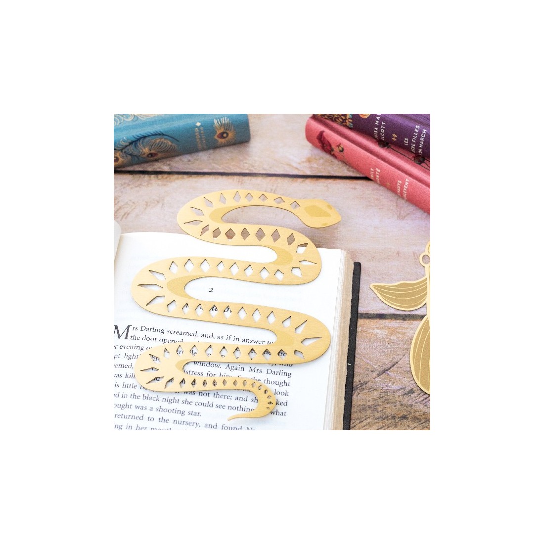 Grand marque-page serpent - Mister Slithers