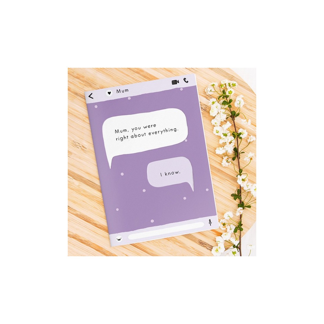 Carte - Mum, you were right