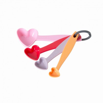 Set de cuillères à mesurer - Coeurs