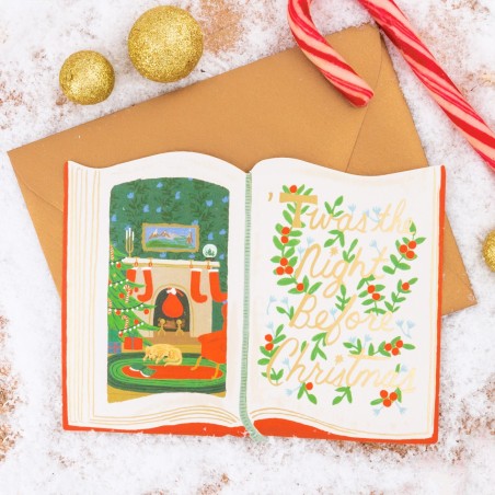 Carte de Noël - The night before Christmas