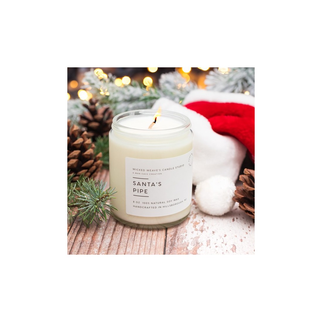 Scented candle - Santa's pipe