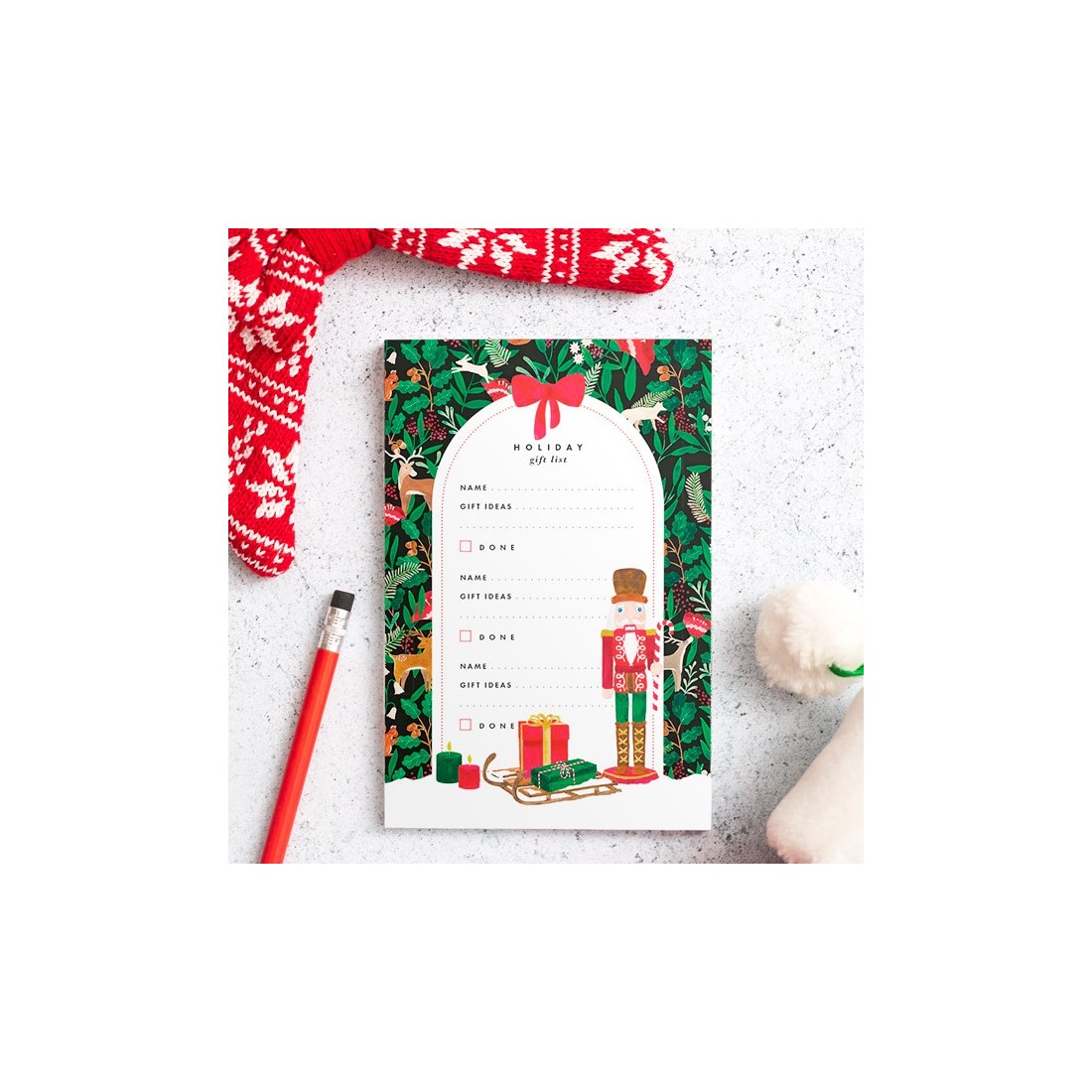 Notepad - Christmas list