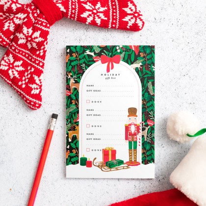 Bloc-notes - Christmas list