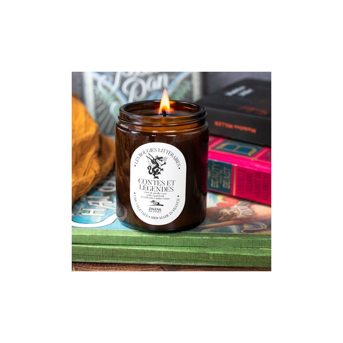 Bougie parfumée - Contes et légendes
