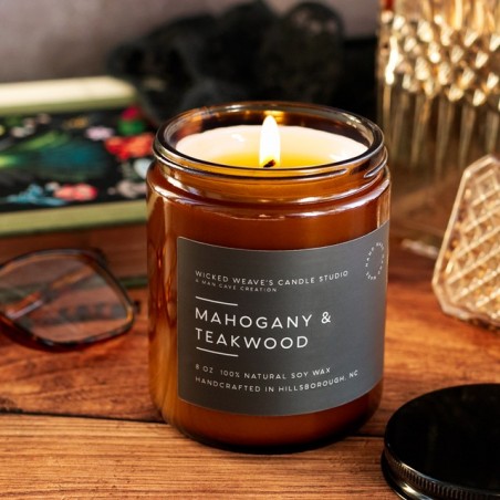 Bougie parfumée - Mahogany & teawood