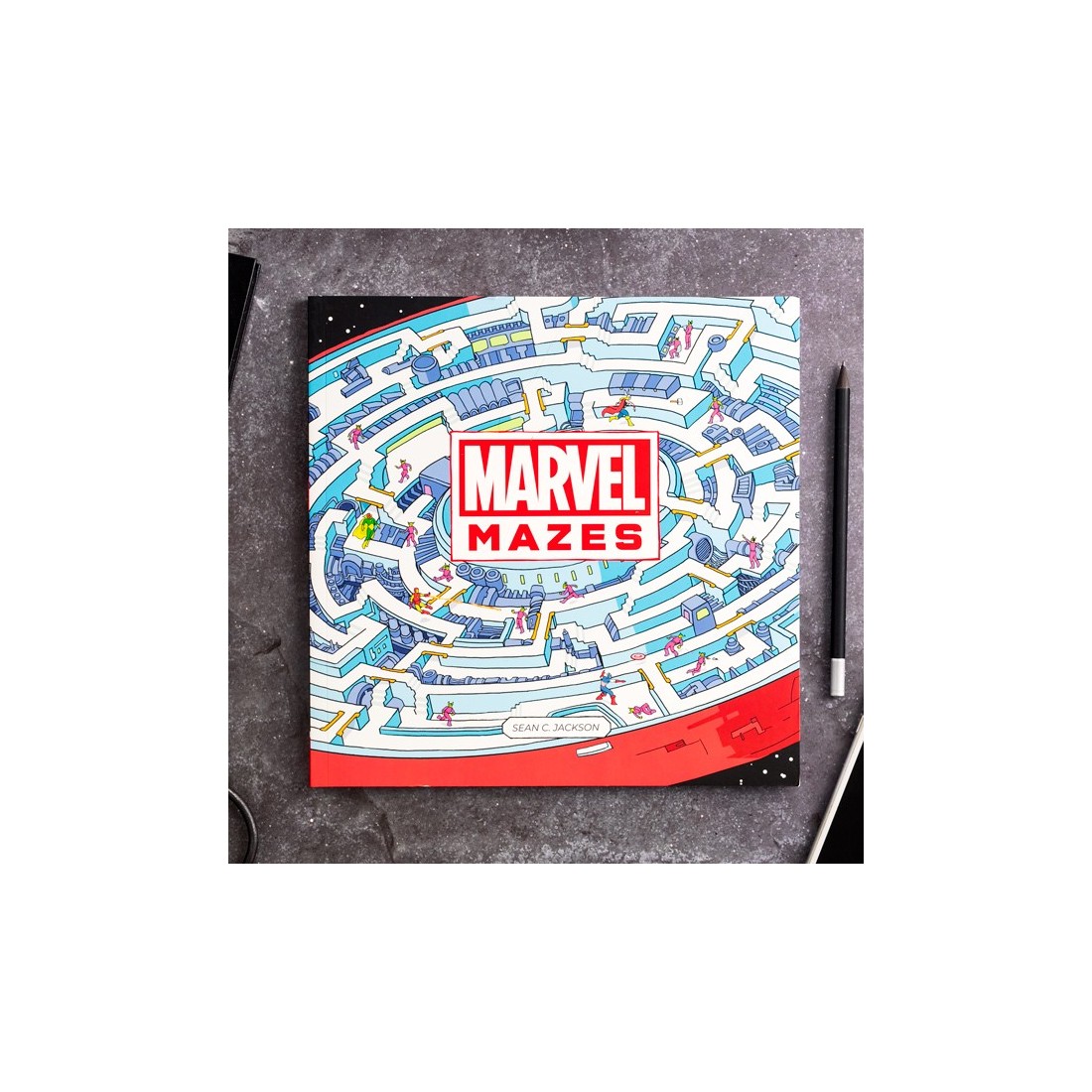 Livre de labyrinthes - Marvel mazes