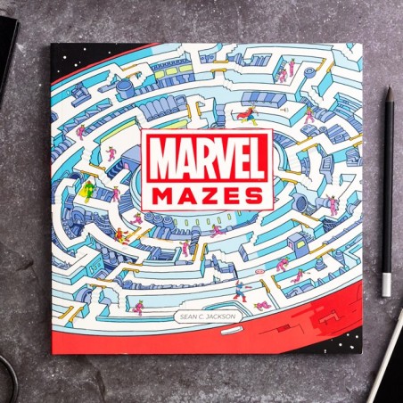 Livre de labyrinthes - Marvel mazes