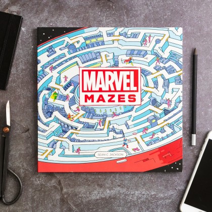 Livre de labyrinthes - Marvel mazes