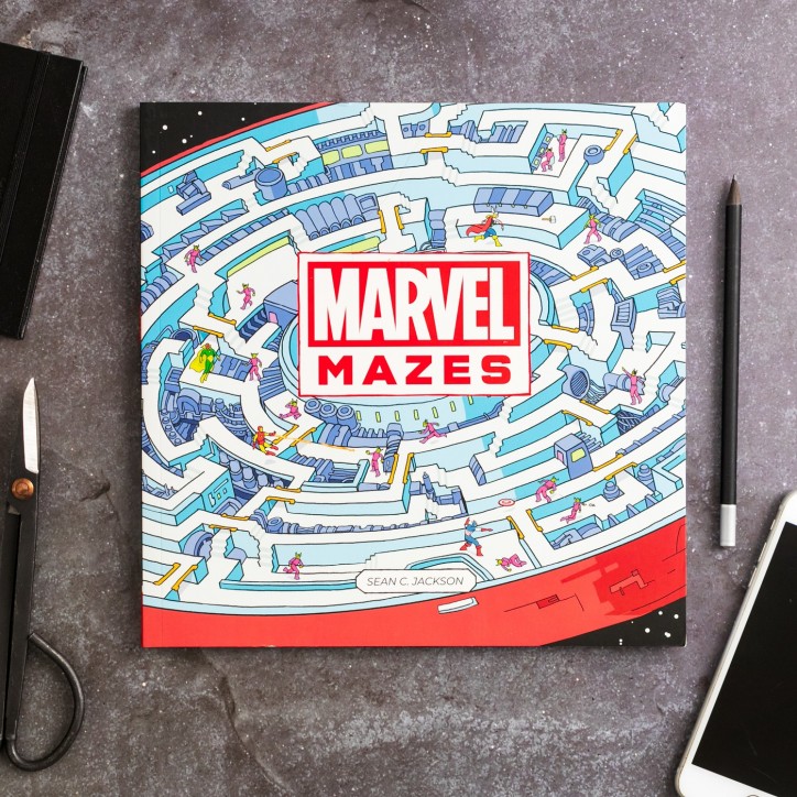 Livre de labyrinthes - Marvel mazes