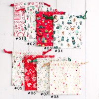 Petite pochette cadeau en coton réutilisable