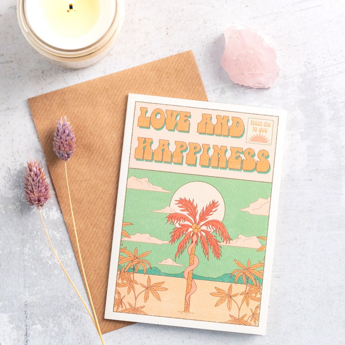 Card - Love and happiness