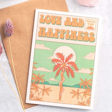 Carte - Love and happiness