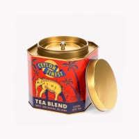 Metal tea caddy - Ceylon finest