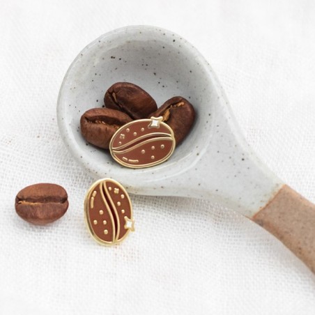 Set de pin's - Grains de café