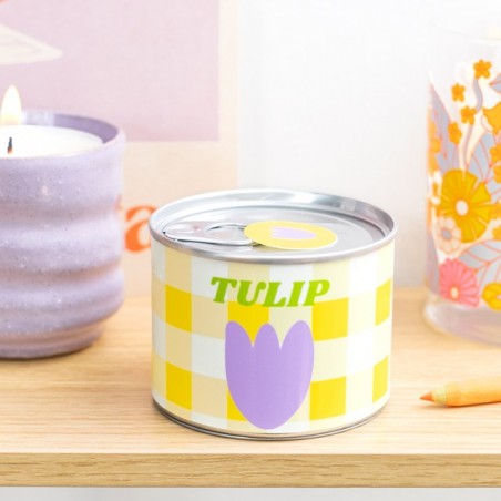 Bougie parfumée en conserve - Tulipe
