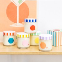 Bougie parfumée - Pêche + mangue