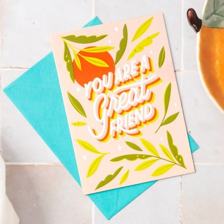 Carte - You are a great friend