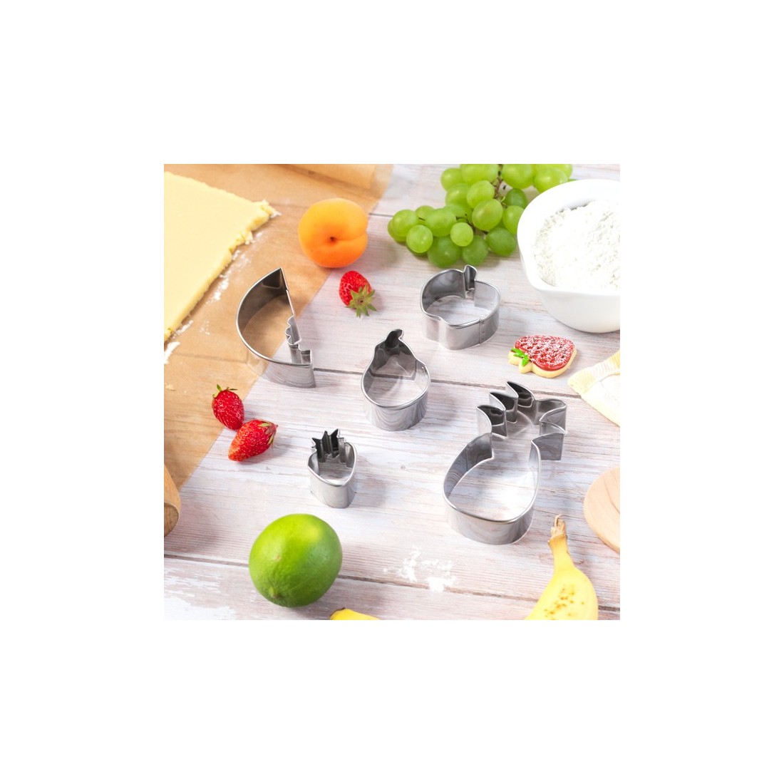 Cookie cutters - Fruits